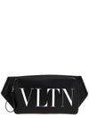 Leather Belt Bag Black - VALENTINO - BALAAN 2