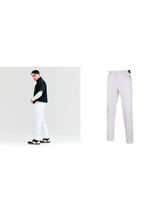 Golf Men s Side Band Basic Pants White - HENRY STUART - BALAAN 3