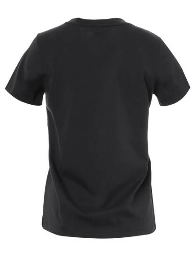 Women's Item Logo Short Sleeve T-Shirt Black - A.P.C. - BALAAN 4