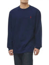 Classic fit jersey long sleeve t shirt blue - POLO RALPH LAUREN - BALAAN 2