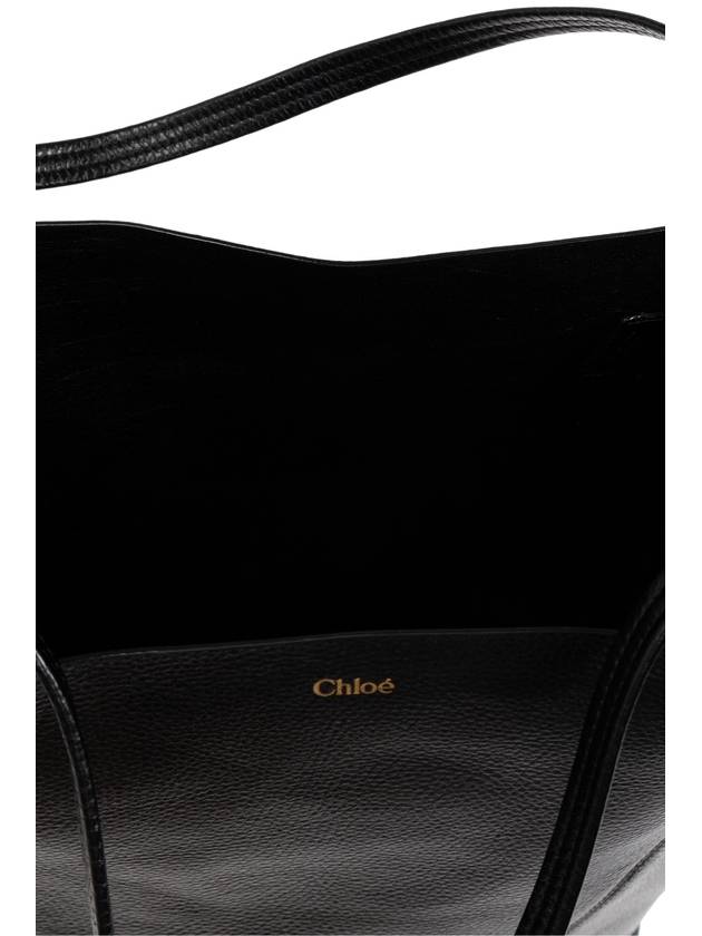 Chloé Bag Spin Large Shopper Type, Women's, Black - CHLOE - BALAAN 5