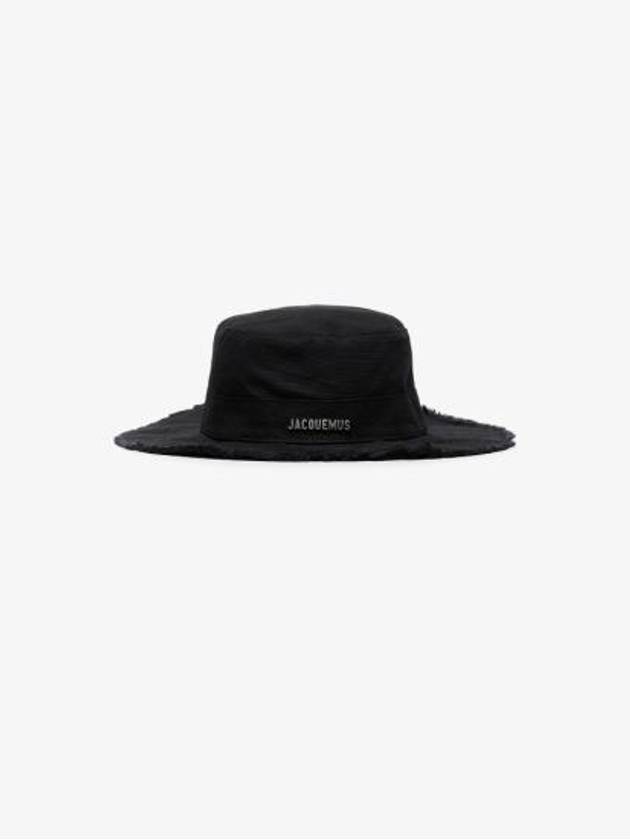 Le Bob Artichaut Bucket Hat Black - JACQUEMUS - BALAAN 5