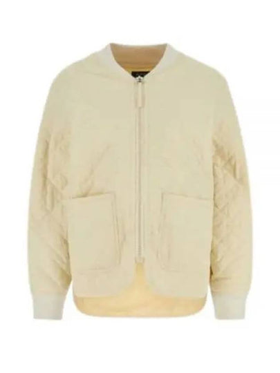 Elea Quilting Zip-Up Jacket Cream - A.P.C. - BALAAN 2