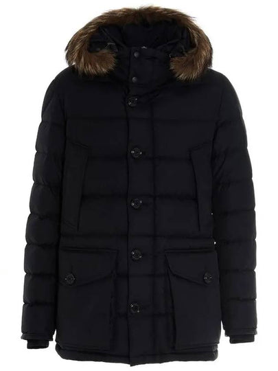 CLUNY Coyote fur hood padding black 1B525 02 68352 999 - MONCLER - BALAAN 2