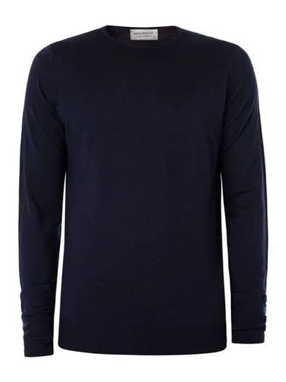 Marcus Crew Neck Knit Top Midnight Navy - JOHN SMEDLEY - BALAAN 2