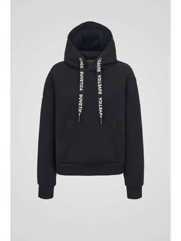 Marne HDBlackWomen s Hoodie Black - DUVETICA - BALAAN 1