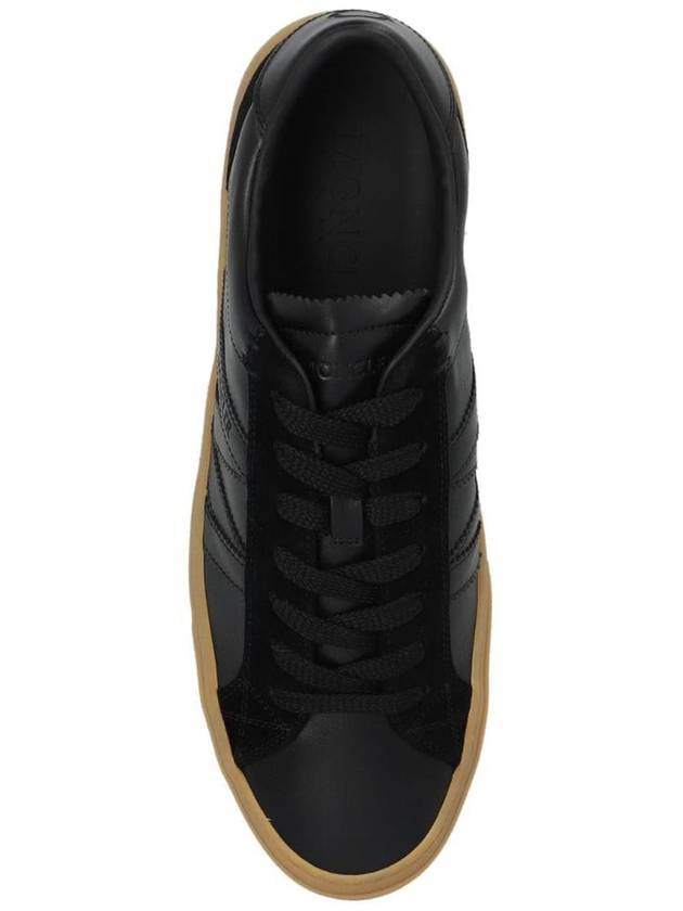 Monaco2 low top sneakers black - MONCLER - BALAAN 6