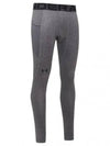Men's Heat Gear Leggings Grey - UNDER ARMOUR - BALAAN 1