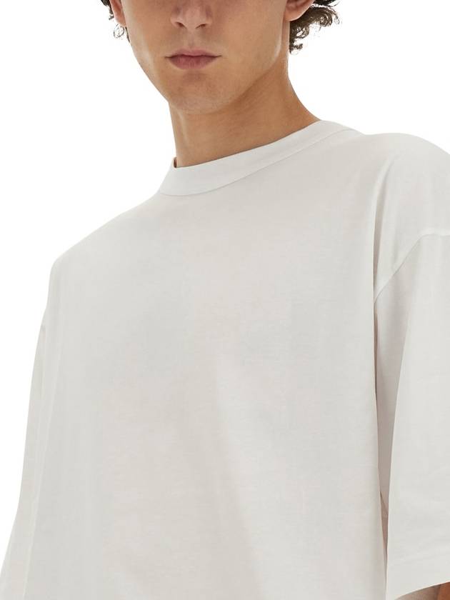 T-SHIRT WITH EMBROIDERY - GUCCI - BALAAN 4