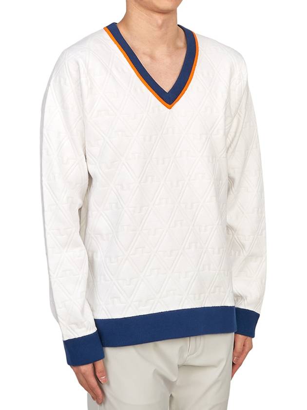 Finely Knitted Sweater AMKW09404 0000 Men's Finely Knitted Sweater - J.LINDEBERG - BALAAN 4