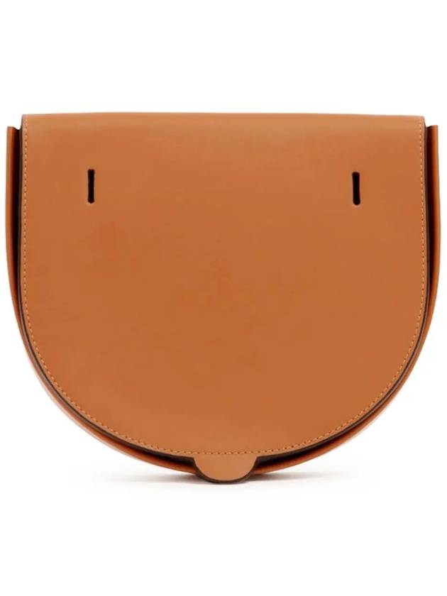 Logo Leather Cross Bag Brown - LOEWE - BALAAN.