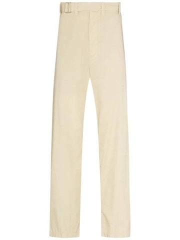 Loose Belted Straight Pants Priston - LEMAIRE - BALAAN 1