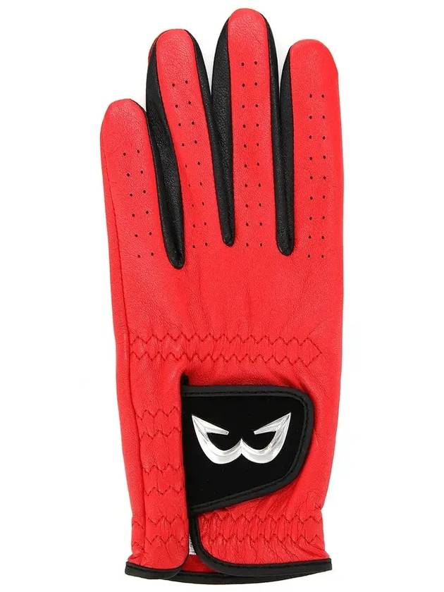 Golf Wear Premium Sheepskin Golf Gloves WB21SUWG01RD Red - WHITEBALL - BALAAN 3