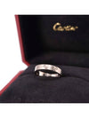 Women s Love Ring White Gold Mini No 50 - CARTIER - BALAAN 1