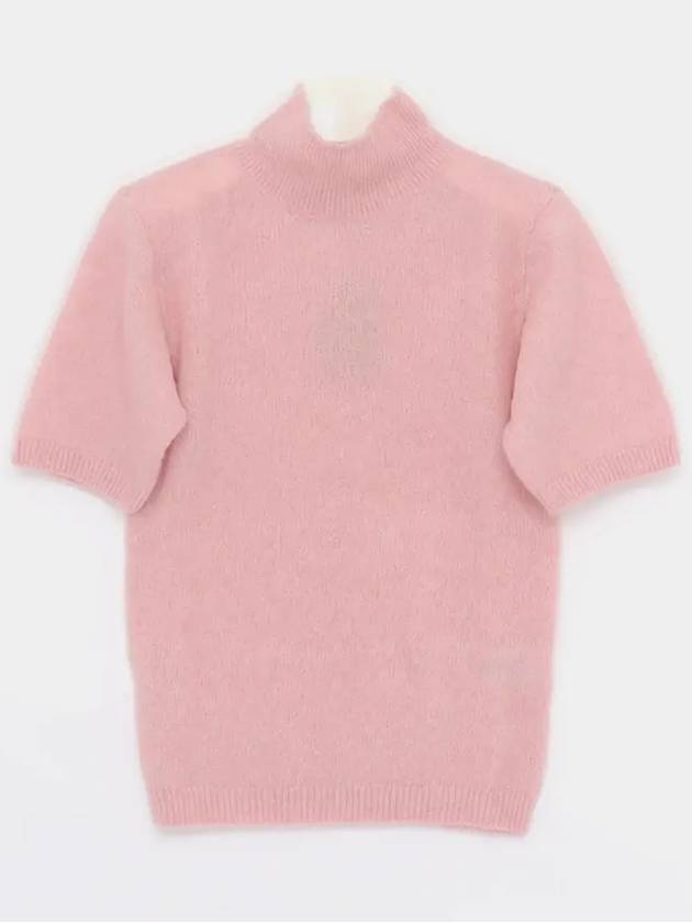 Edie Short Sleeve Turtleneck Pink - A.P.C. - BALAAN 4