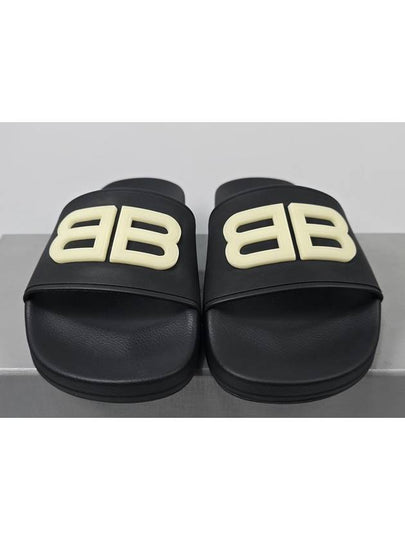 Women s BB Logo Glow Slide Slippers 240 - BALENCIAGA - BALAAN 2