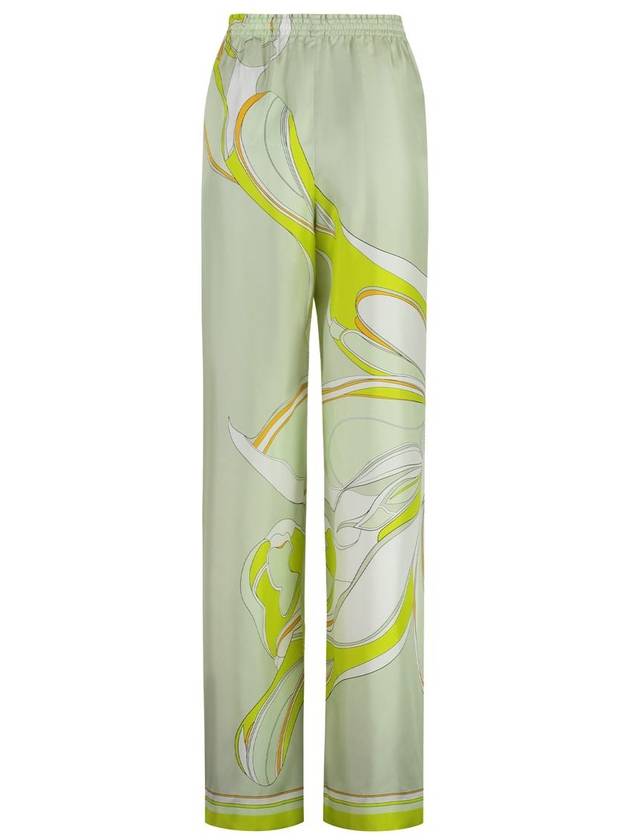 Tory Burch Printed Silk Pants - TORY BURCH - BALAAN 2