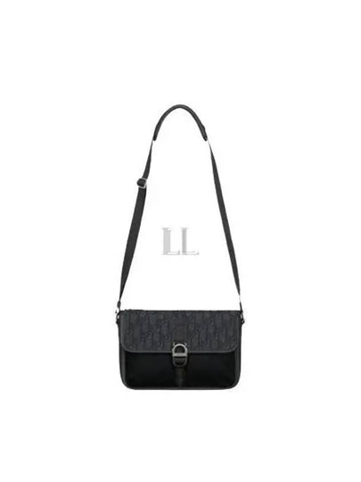 Oblique Jacquard 8 Messenger Bag Black - DIOR - BALAAN 2