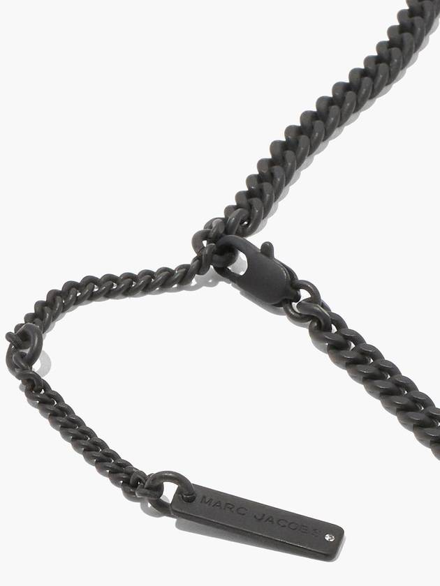 Monogram Chain Necklace_Black (2S3JNC002J19-001) - MARC JACOBS - BALAAN 3