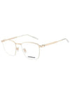 Square Metal Eyeglasses Gold - MONTBLANC - BALAAN 3