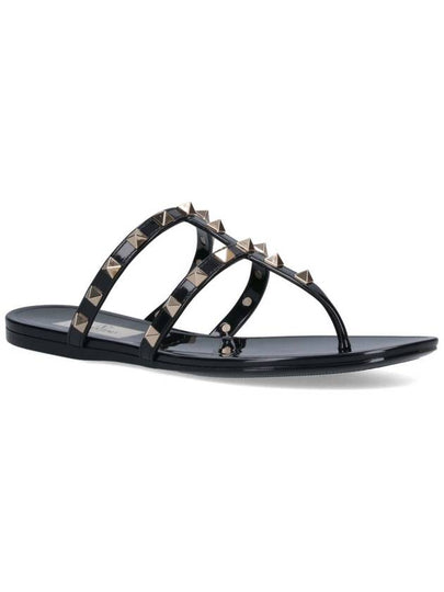 Valentino Garavani Sandals Black - VALENTINO - BALAAN 2