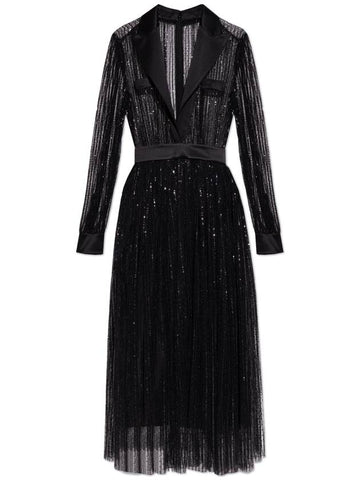 Dolce & Gabbana Sequin Dress, Women's, Black - DOLCE&GABBANA - BALAAN 1