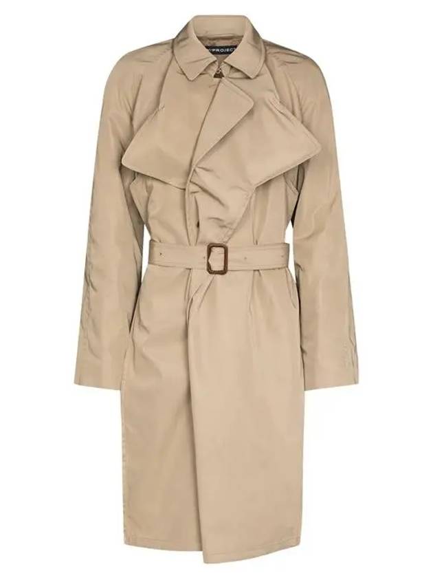 Layered belt trench coat COAT45S22 BEIGE - Y/PROJECT - BALAAN 1