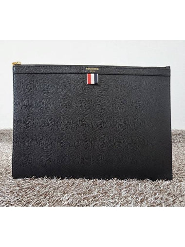 Three stripe tab clutch bag - THOM BROWNE - BALAAN 1