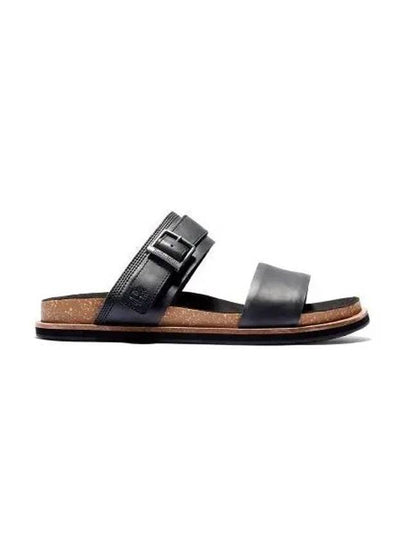 Vibe 2 Band Leather Sandals Black - TIMBERLAND - BALAAN 2