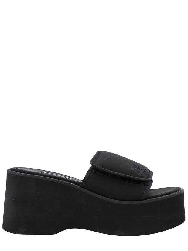 Scuba Wave Platform Slippers Black - COURREGES - BALAAN 2