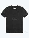 Reverse Embroidered Logo Stitched Cotton Short Sleeve T-Shirt Dark Grey - MAISON MARGIELA - BALAAN 2