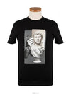 case plaster print short sleeve t-shirt black - NEIL BARRETT - BALAAN 2