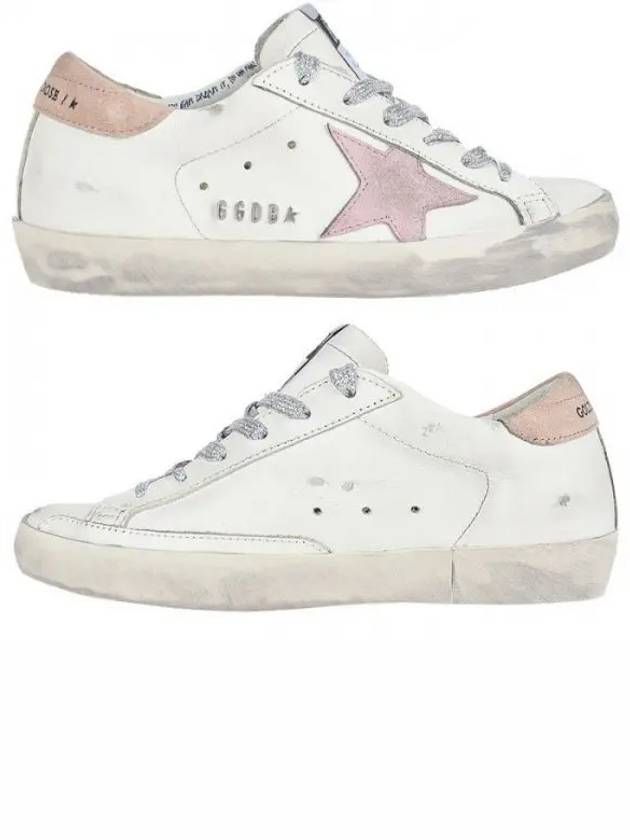 Superstar Low Top Sneakers White Pink - GOLDEN GOOSE - BALAAN 2