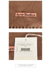 Canada New Oversized Fringe Muffler Caramel Brown - ACNE STUDIOS - BALAAN 6