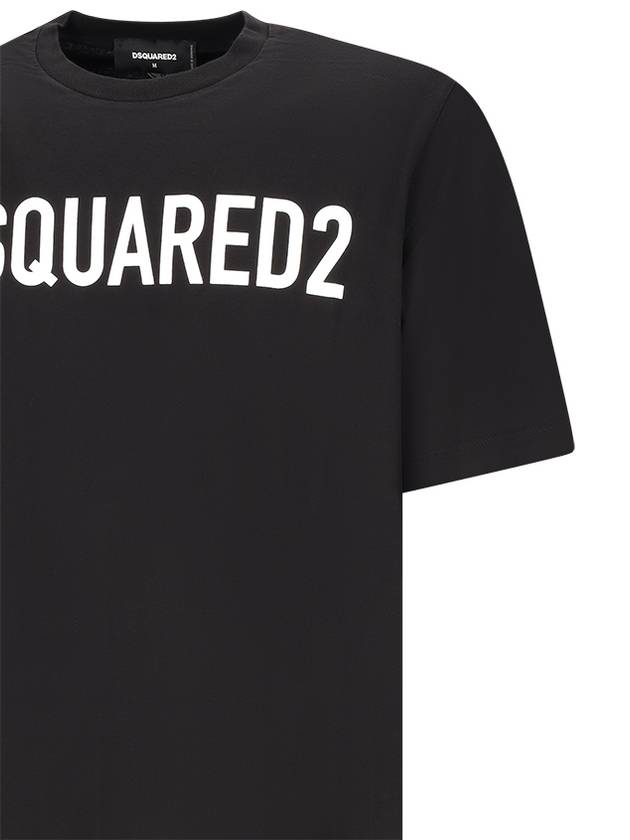 LOOSE FIT T-SHIRT WITH LOGO - DSQUARED2 - BALAAN 3