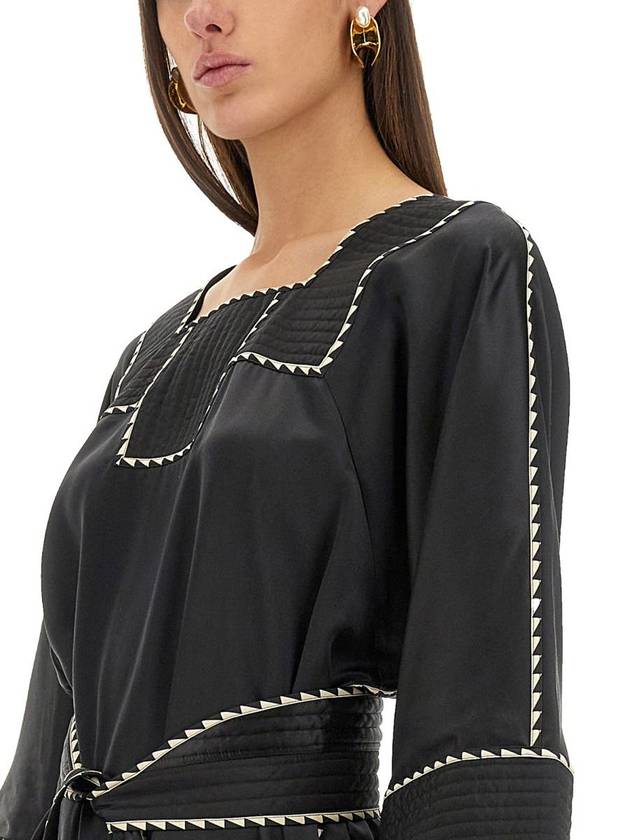 Tory Burch Silk Caftan - TORY BURCH - BALAAN 4