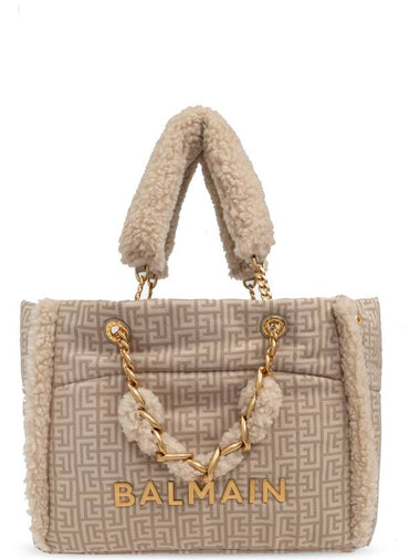 Balmain Shopper Type Bag, Women's, Beige - BALMAIN - BALAAN 1