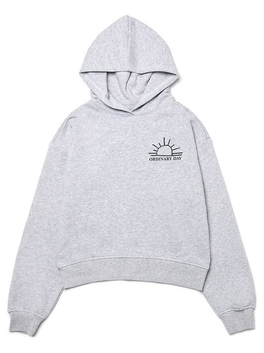 Ordinary Day Hoodies MELANGE GRAY - LE SOLEIL MATINEE - BALAAN 2