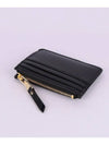 Matelasse Nappa Leather Card Wallet Black - MIU MIU - BALAAN 5