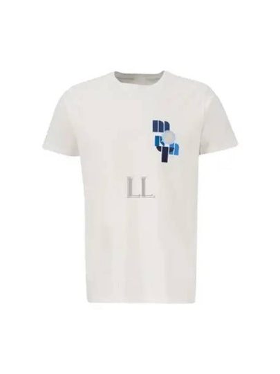 Zafferh Logo Cotton Short Sleeve T-Shirt White - ISABEL MARANT - BALAAN 2