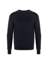 Crew Neck Cashmere Knit Top Navy - MAISON MARGIELA - BALAAN 1