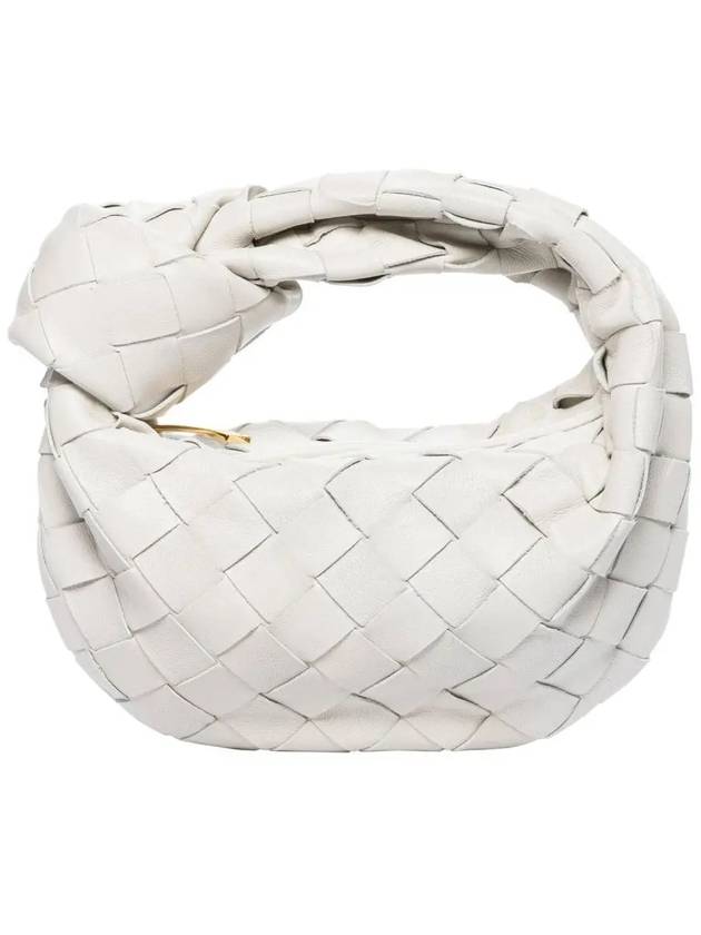 Candy Jodie Intrecciato Tote Bag Chalk - BOTTEGA VENETA - BALAAN 3