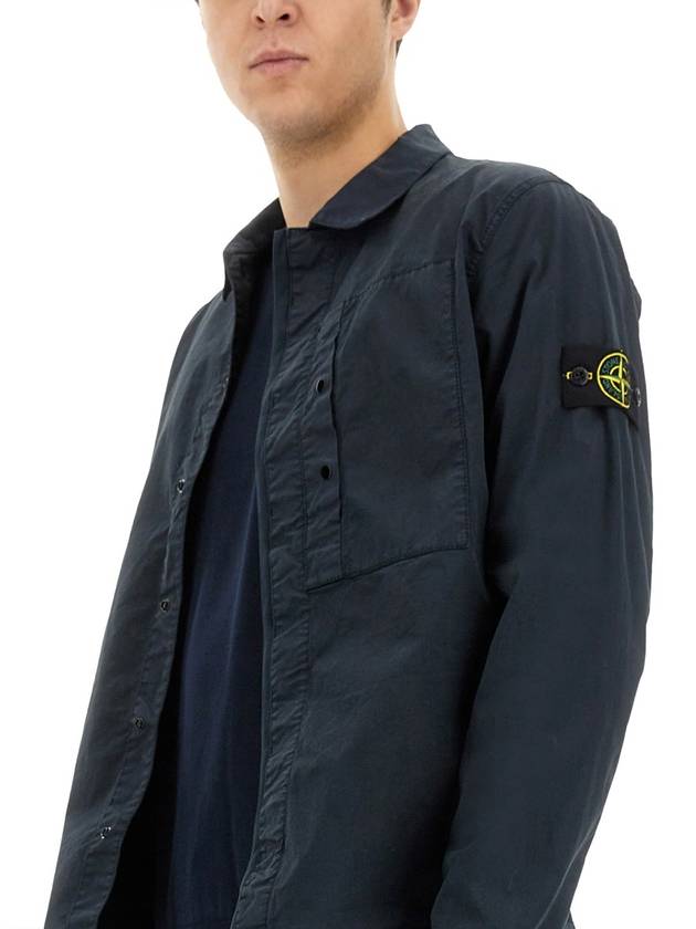 TWILL SHIRT - STONE ISLAND - BALAAN 4