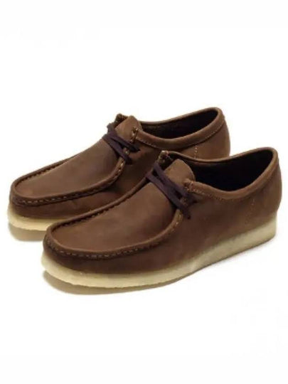 Wallabee Suede Loafers Beeswax - CLARKS - BALAAN 2