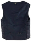 13th Anniversary Logo Quilted Padded Vest PI0334U 12051 9200 - HERNO - BALAAN 3