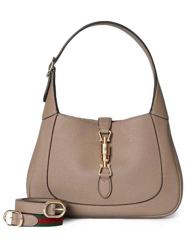 Jackie 1961 Small Shoulder Bag Gray Brown Leather 810232AAD5V1541 - GUCCI - BALAAN 5