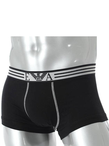 Logo Stretch Cotton Trunk Underwear 111389 2F526 00020 - EMPORIO ARMANI - 1