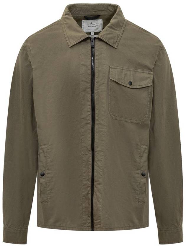 Woolrich Gabardine Jacket - WOOLRICH - BALAAN 1