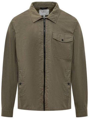 Woolrich Gabardine Jacket - WOOLRICH - BALAAN 1