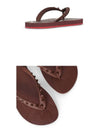 Loubi Spike Rubber Flip Flops Brown - CHRISTIAN LOUBOUTIN - BALAAN 6